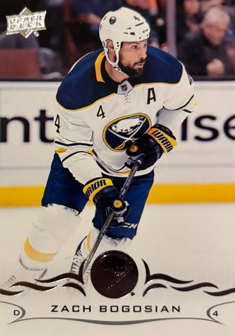 Хоккей. Карточка Zach Bogosian-Зак Богосян Buffalo Sabres-Баффало Сейбрз НХЛ/NHL