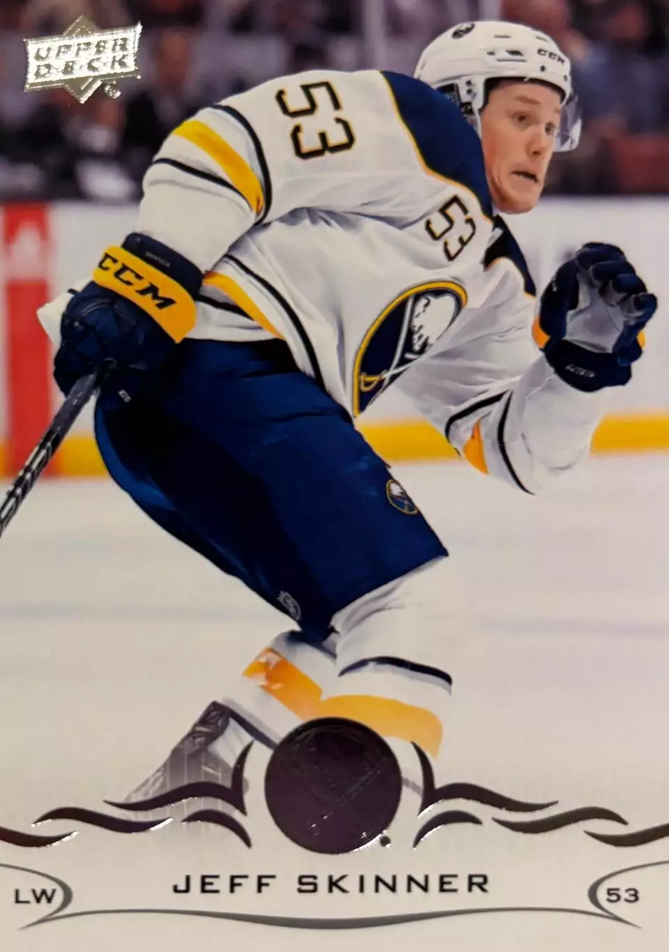 Хоккей Карточка Jeff Skinner-Джефф Скиннер Buffalo Sabres/Баффало Сейбрз НХЛ/NHL