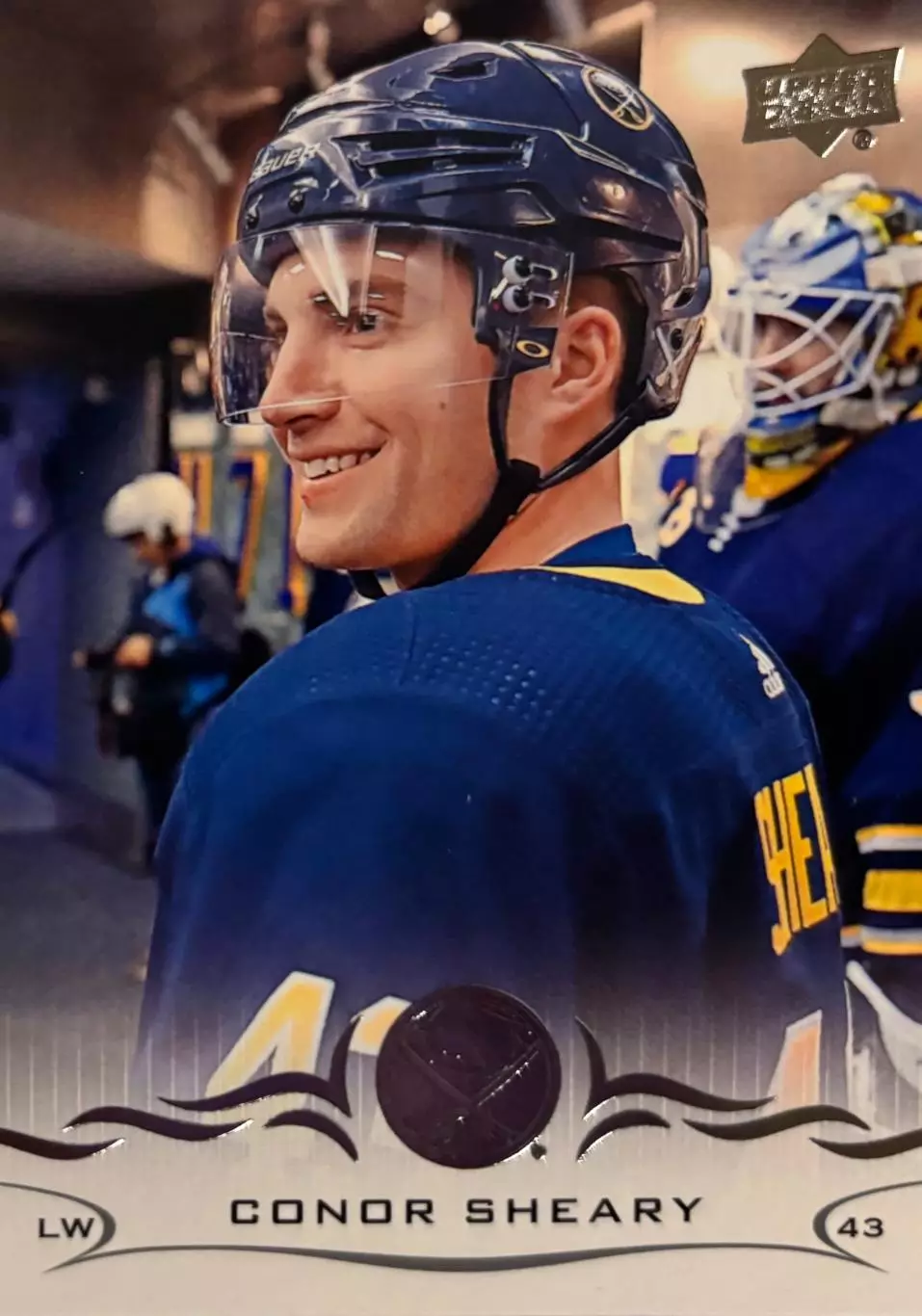 Хоккей. Карточка Conor Sheary-Конор Шири Buffalo Sabres - Баффало Сейбрз НХЛ/NHL