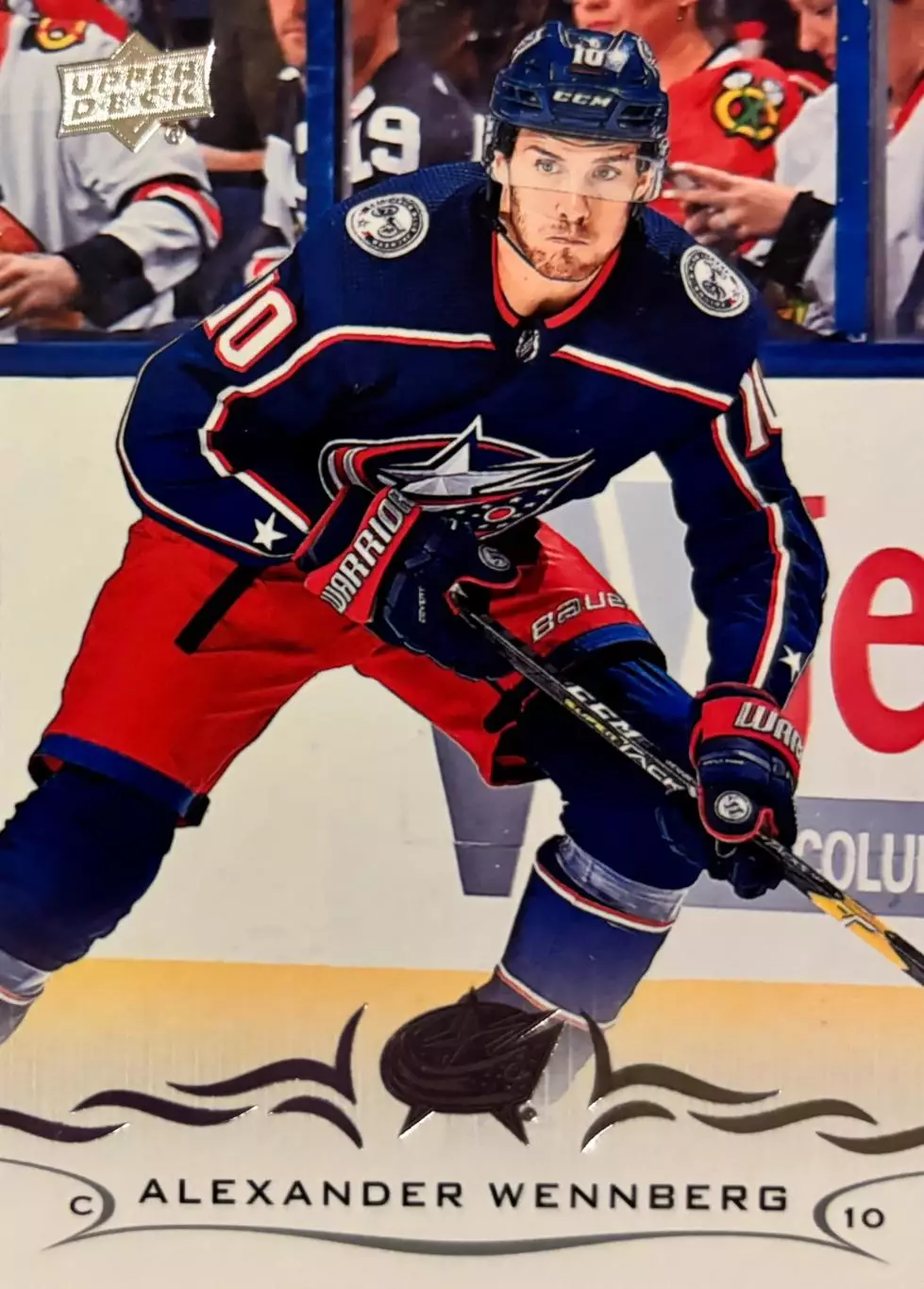 Карточка Wennberg - Александр Веннберг Columbus Blue Jackets - Коламбус НХЛ/NHL