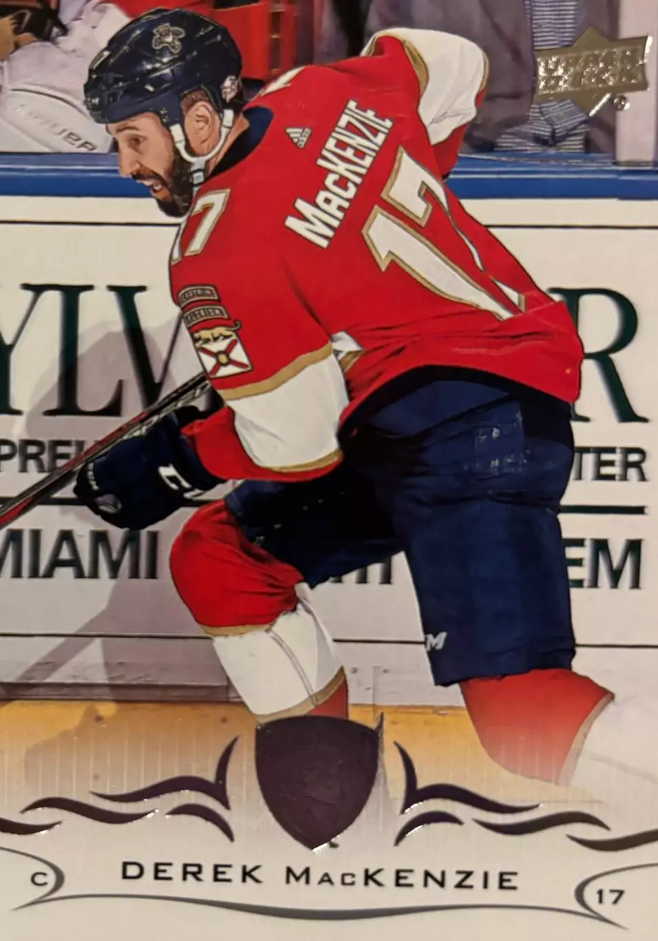 Хоккей Карточка MacKenzie Weegar-Маккензи Уигар Florida Panthers-Флорида НХЛ/NHL