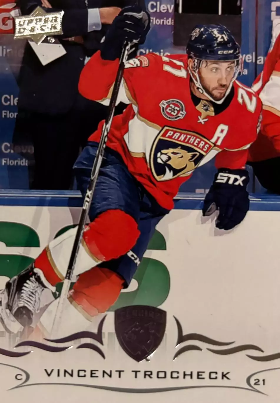 Хоккей Карточка Vincent Trocheck-Винсент Трочек Florida Panthers-Флорида НХЛ/NHL