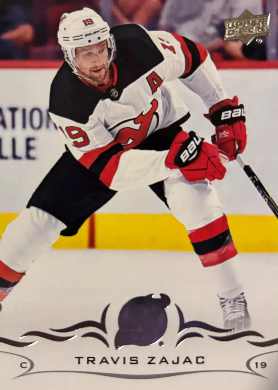 Хоккей Карточка Travis Zajac - Трэвис Зэйджек New Jersey Devils - Девилз НХЛ/NHL