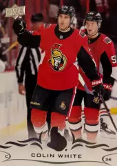Хоккей Карточка Colin White-Колин Уайт Ottawa Senators-Оттава Сенаторз НХЛ/NHL