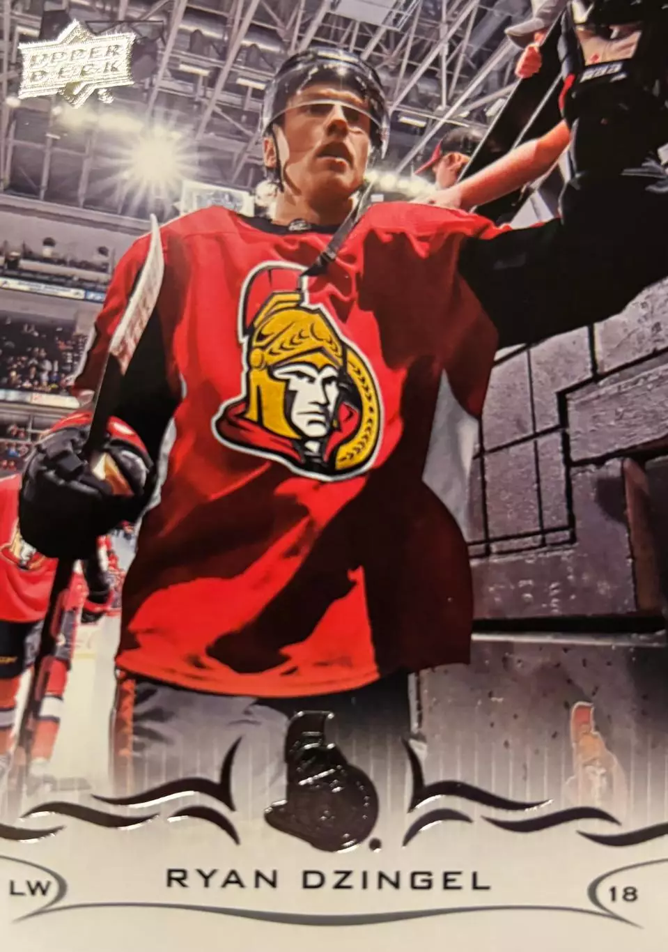 Хоккей. Карточка Ryan Dzingel - Райан Дзингел Ottawa Senators - Оттава НХЛ/NHL