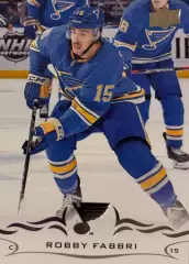 Хоккей Карточка Robby Fabbri-Робби Фаббри St. Louis Blues/Сент-Луис Блюз НХЛ-NHL