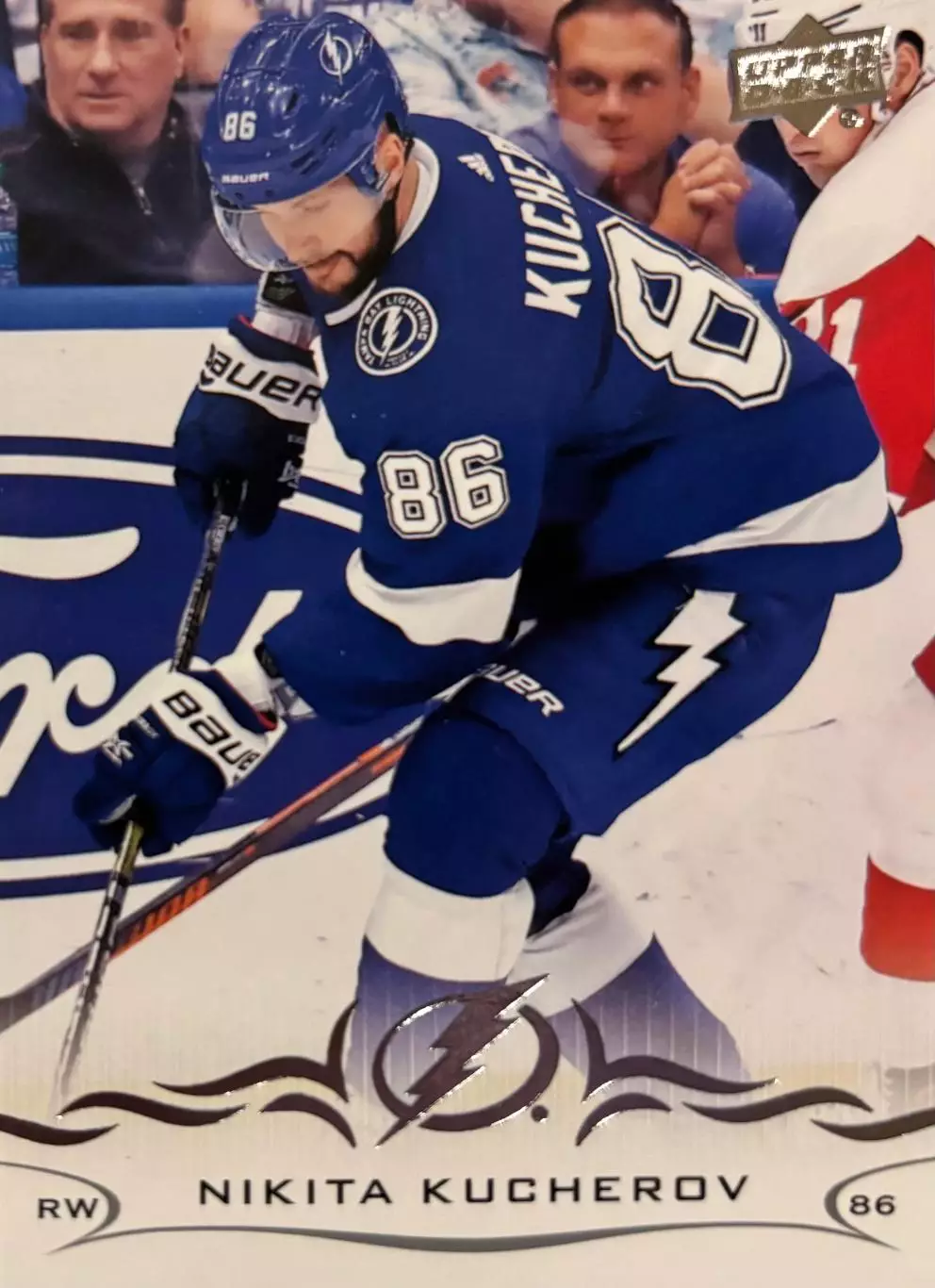 Карточка Никита Кучеров Tampa Bay Lightning/Тампа-Бэй, ЦСКА Москва НХЛ/КХЛ/NHL