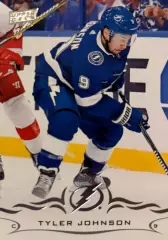 Хоккей Карточка Tyler Johnson-Тайлер Джонс Tampa Bay Lightning/Тампа-Бэй НХЛ/NHL