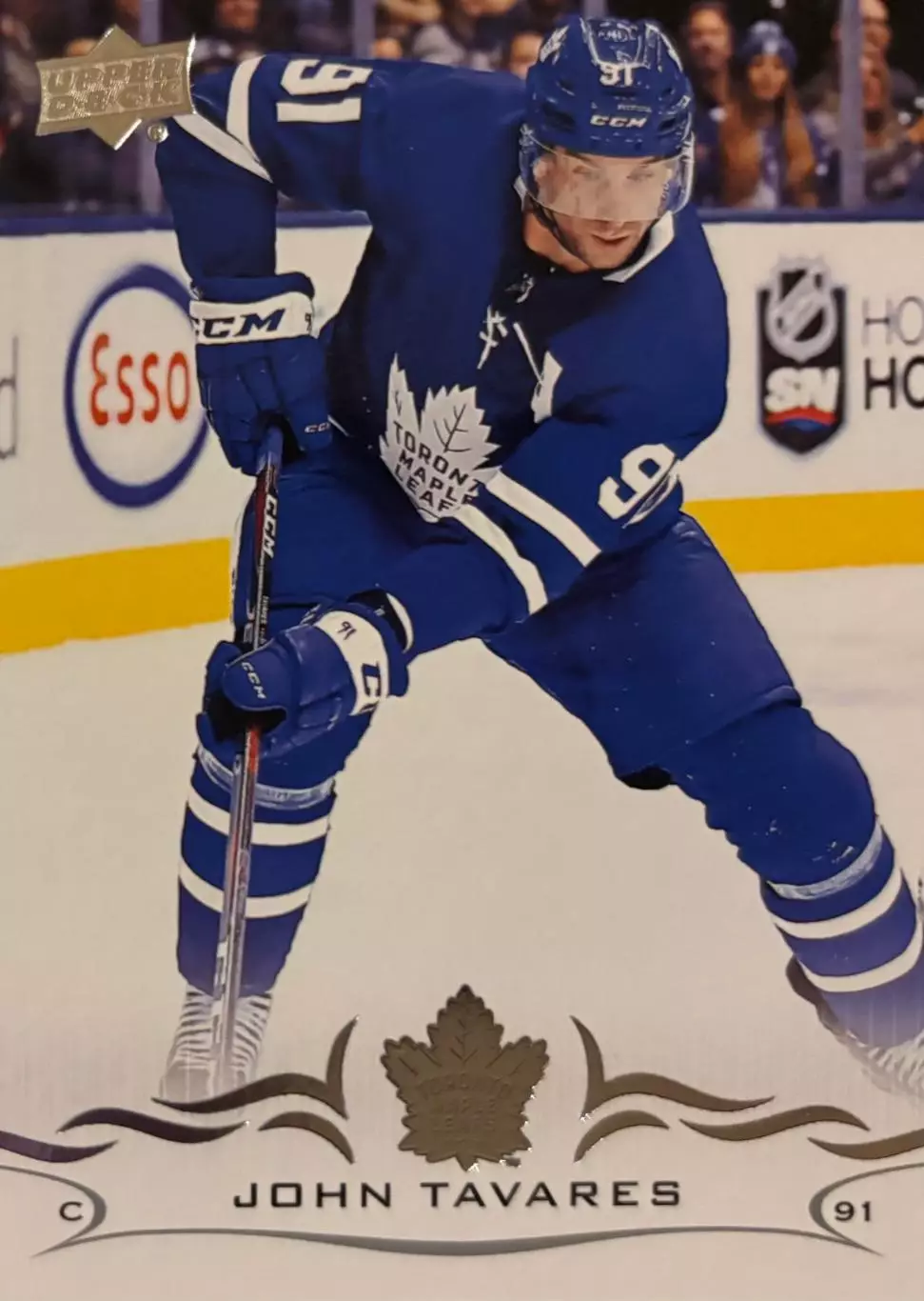 Хоккей. Карточка John Tavares/Джон Таварес Toronto Maple Leafs/Торонто НХЛ-NHL