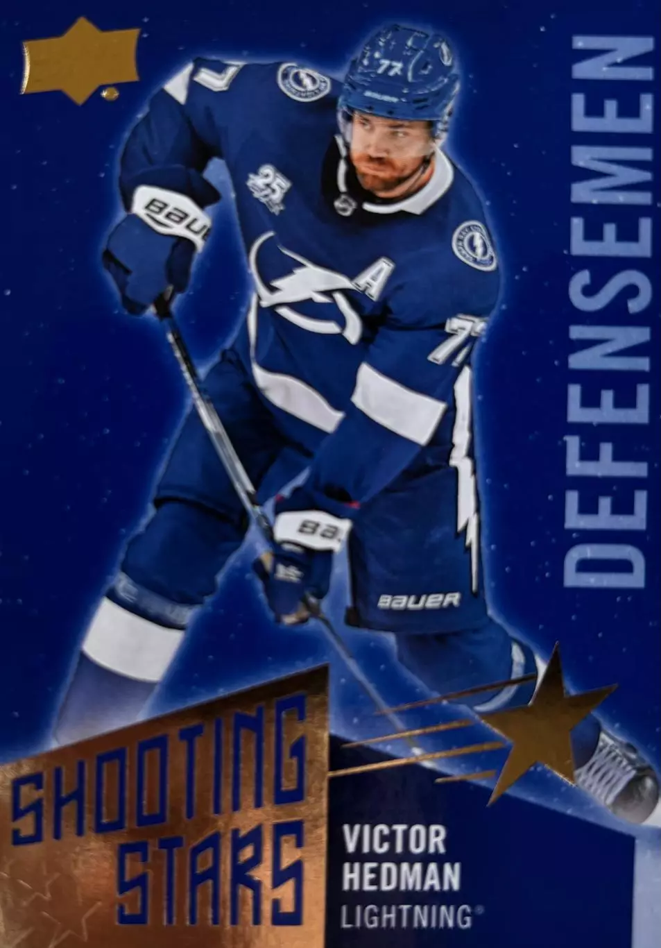 Карточка Виктор Хедман Tampa Bay Lightning/Тампа-Бэй Лайтнинг Барыс НХЛ/NHL/КХЛ