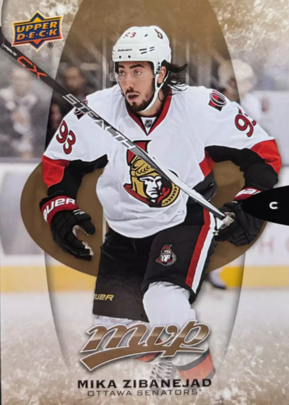 Хоккей. Карточка Mika Zibanejad-Мика Зибанежад Ottawa Senators - Оттава НХЛ/NHL