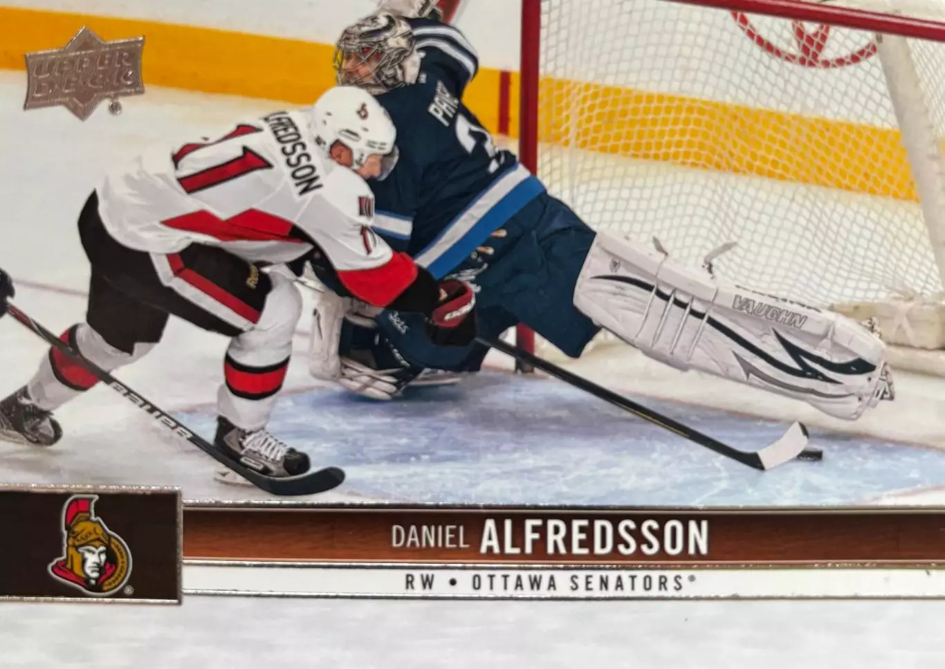 Карточка Daniel Alfredsson-Даниэль Альфредссон Ottawa Senators-Оттава НХЛ/NHL