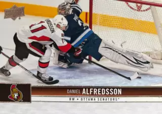Карточка Daniel Alfredsson-Даниэль Альфредссон Ottawa Senators-Оттава НХЛ/NHL