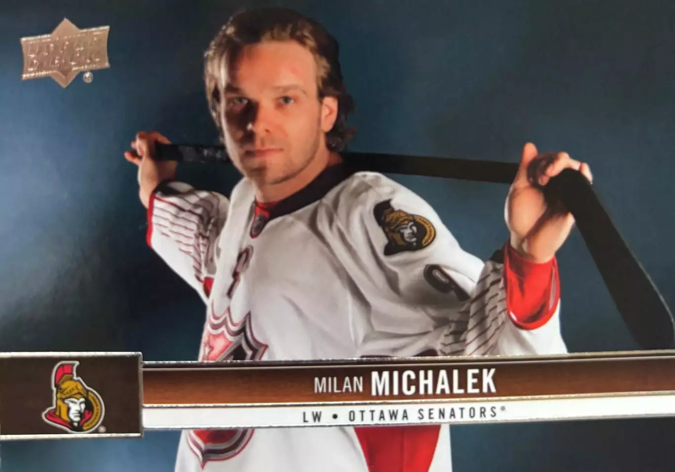 Карточка Milan Michalek-Милан Михалек Ottawa Senators - Оттава Сенаторз НХЛ/NHL