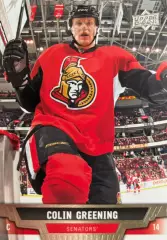 Карточка Colin Greening-Колин Грининг Ottawa Senators - Оттава Сенаторз НХЛ/NHL