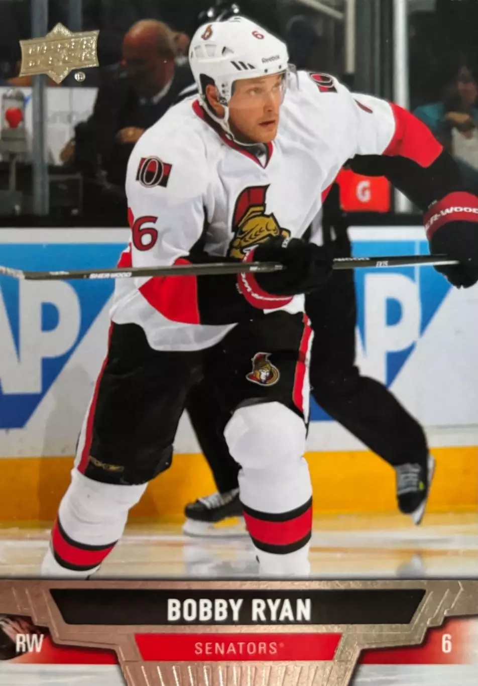 Хоккей Карточка Bobby Ryan-Бобби Райан Ottawa Senators - Оттава Сенаторз НХЛ NHL