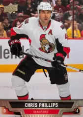 Хоккей. Карточка Chris Phillips - Крис Филлипс Ottawa Senators - Оттава НХЛ/NHL