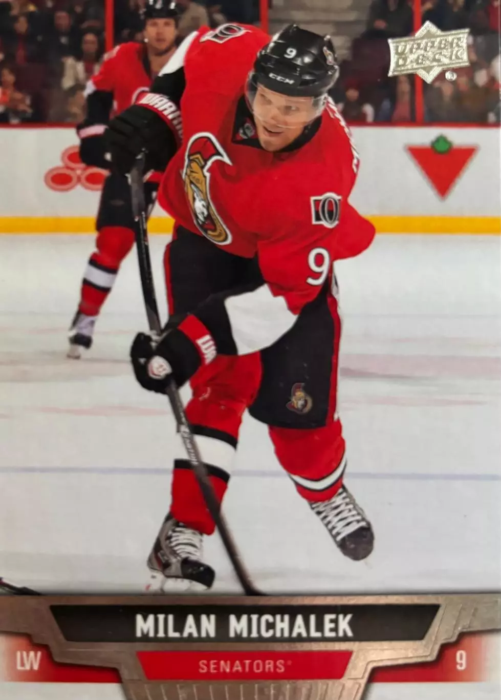 Карточка Milan Michalek-Милан Михалек Ottawa Senators - Оттава Сенаторз НХЛ/NHL