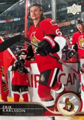Хоккей. Карточка Erik Karlsson - Эрик Карлссон Ottawa Senators - Оттава НХЛ-NHL