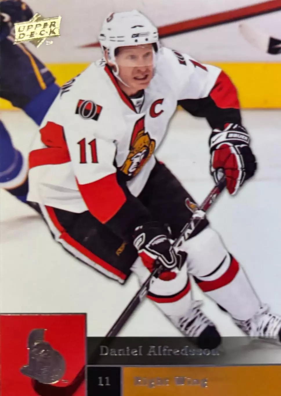 Карточка Daniel Alfredsson-Даниэль Альфредссон Ottawa Senators-Оттава НХЛ/NHL
