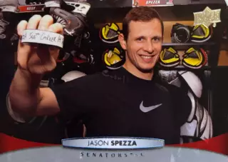 Хоккей. Карточка Jason Spezza - Джейсон Спецца Ottawa Senators - Оттава НХЛ NHL