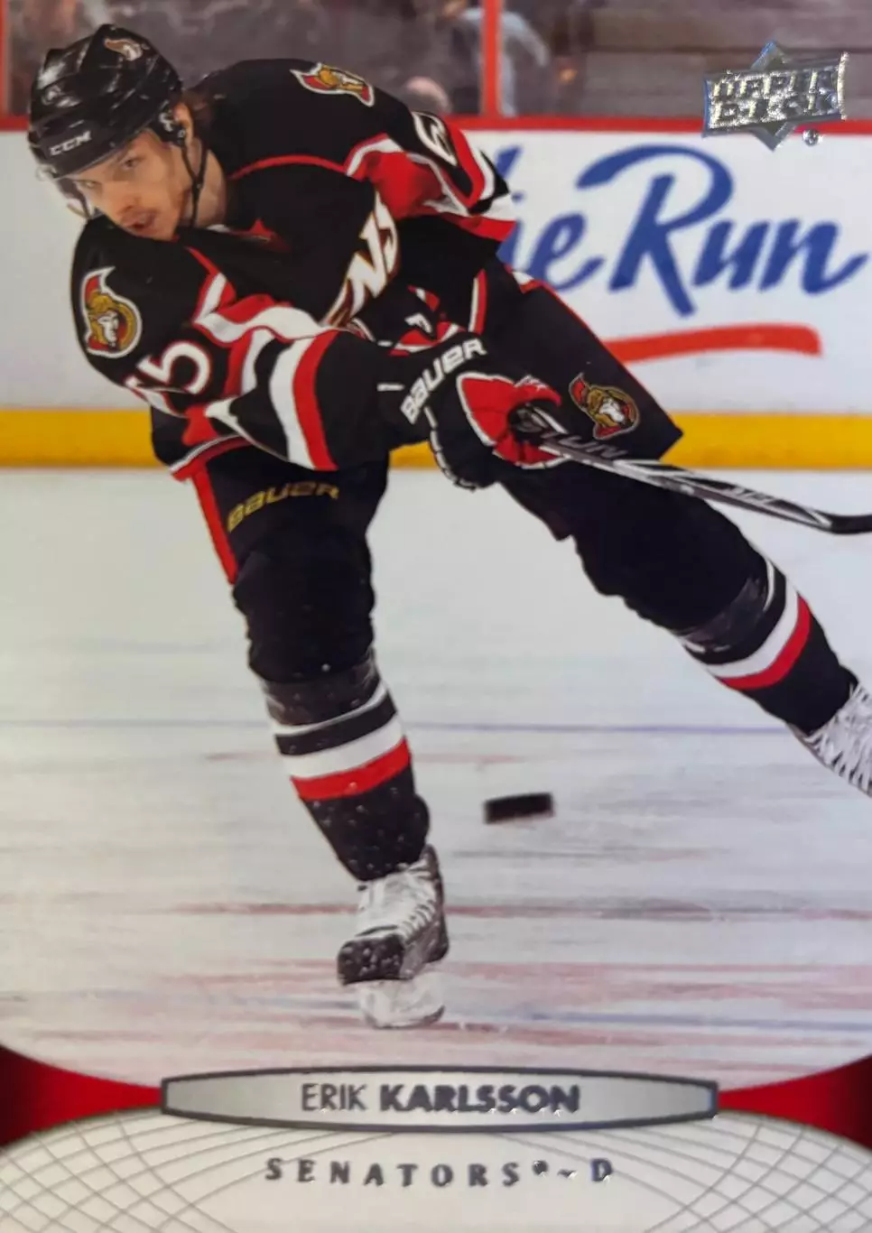Хоккей. Карточка Erik Karlsson - Эрик Карлссон Ottawa Senators - Оттава НХЛ-NHL