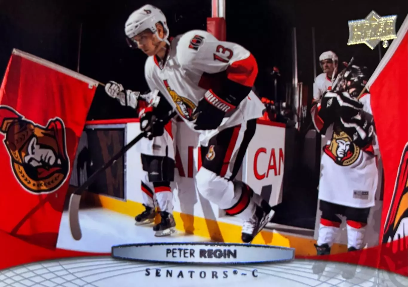 Хоккей Карточка Петер Регин Ottawa Senators/Оттава Сенаторз, Йокерит НХЛ/NHL/КХЛ