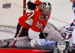 Хоккей. Карточка Brian Elliott - Брайан Эллиотт Ottawa Senators - Оттава НХЛ/NHL
