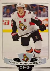Хоккей. Карточка Mark Borowiecki-Марк Боровецки Ottawa Senators - Оттава НХЛ/NHL