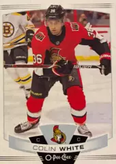 Хоккей. Карточка Colin White-Колин Уайт Ottawa Senators-Оттава Сенаторз НХЛ/NHL