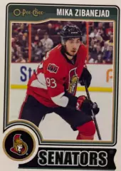 Хоккей. Карточка Mika Zibanejad-Мика Зибанежад Ottawa Senators - Оттава НХЛ-NHL