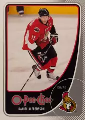 Карточка Daniel Alfredsson-Даниэль Альфредссон Ottawa Senators-Оттава НХЛ NHL