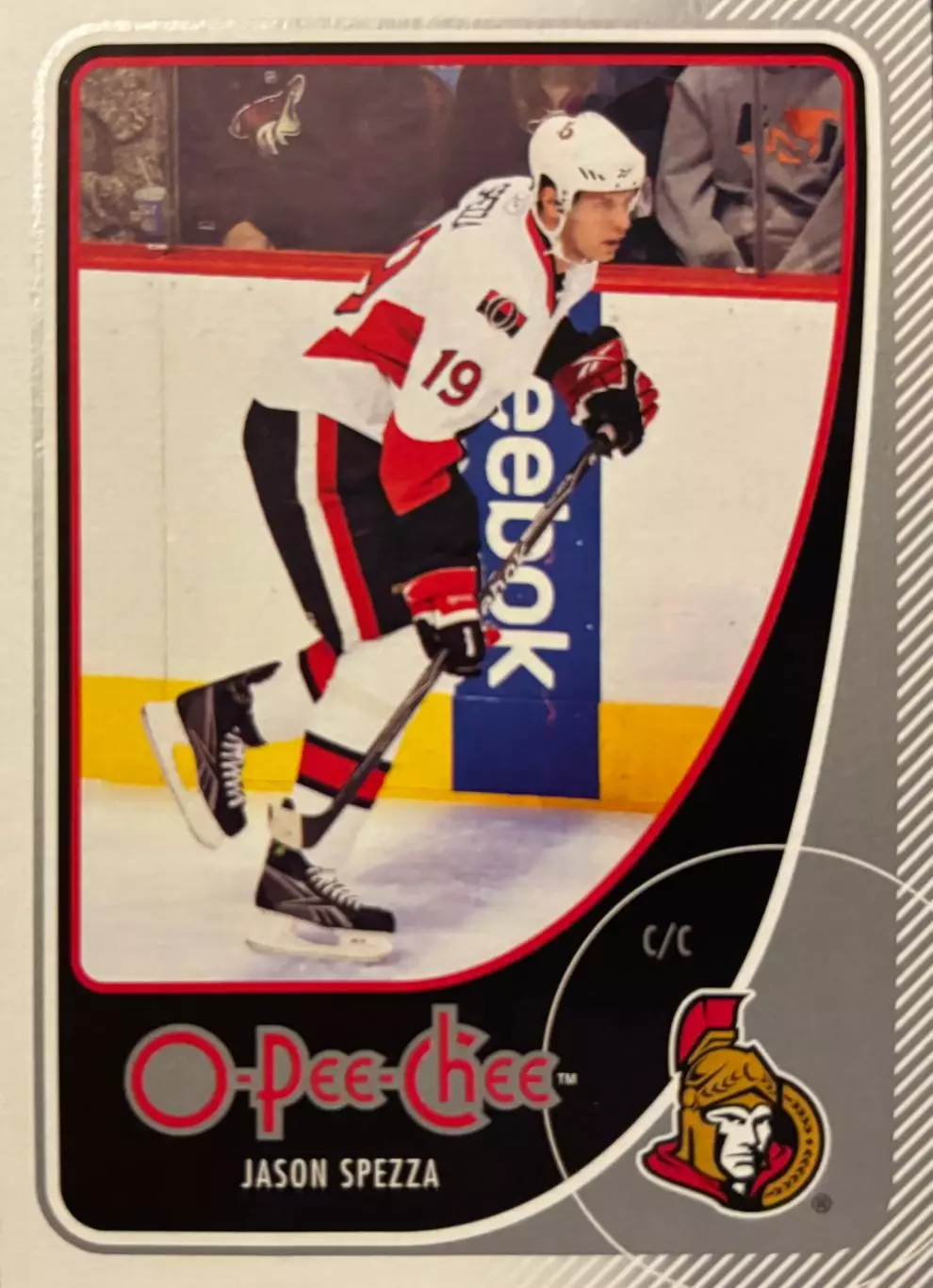 Хоккей. Карточка Jason Spezza - Джейсон Спецца Ottawa Senators-Оттава НХЛ/NHL