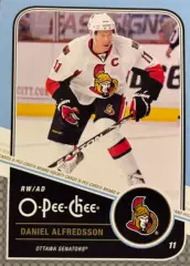 Карточка Daniel Alfredsson-Даниэль Альфредссон Ottawa Senators-Оттава НХЛ NHL