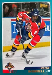 Хоккей. Карточка Peter Worrell-Питер Уоррелл Florida Panthers - Флорида НХЛ/NHL