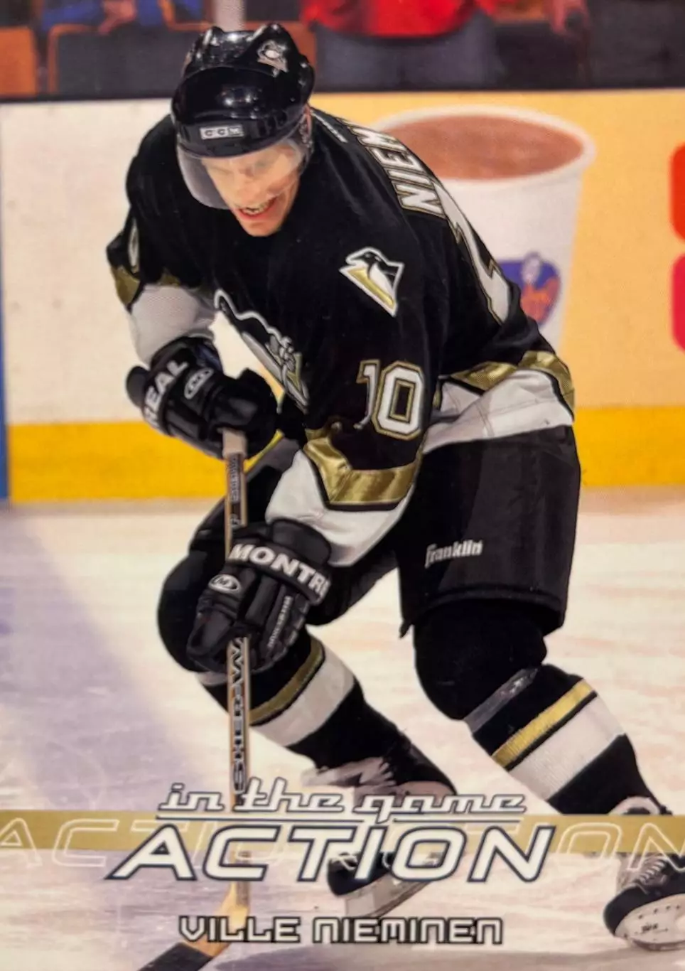 Карточка Вилле Ниеминен Pittsburgh Penguins-Питтсбург, Сибирь,Нефтехимик НХЛ/КХЛ