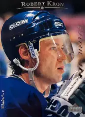 Хоккей. Карточка Robert Kron - Роберт Крон Hartford Whalers - Хартфорд НХЛ/NHL