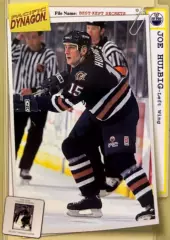 Хоккей. Карточка Joe Hulbig-Джо Халбиг Edmonton Oilers - Эдмонтон Ойлерз НХЛ/NHL
