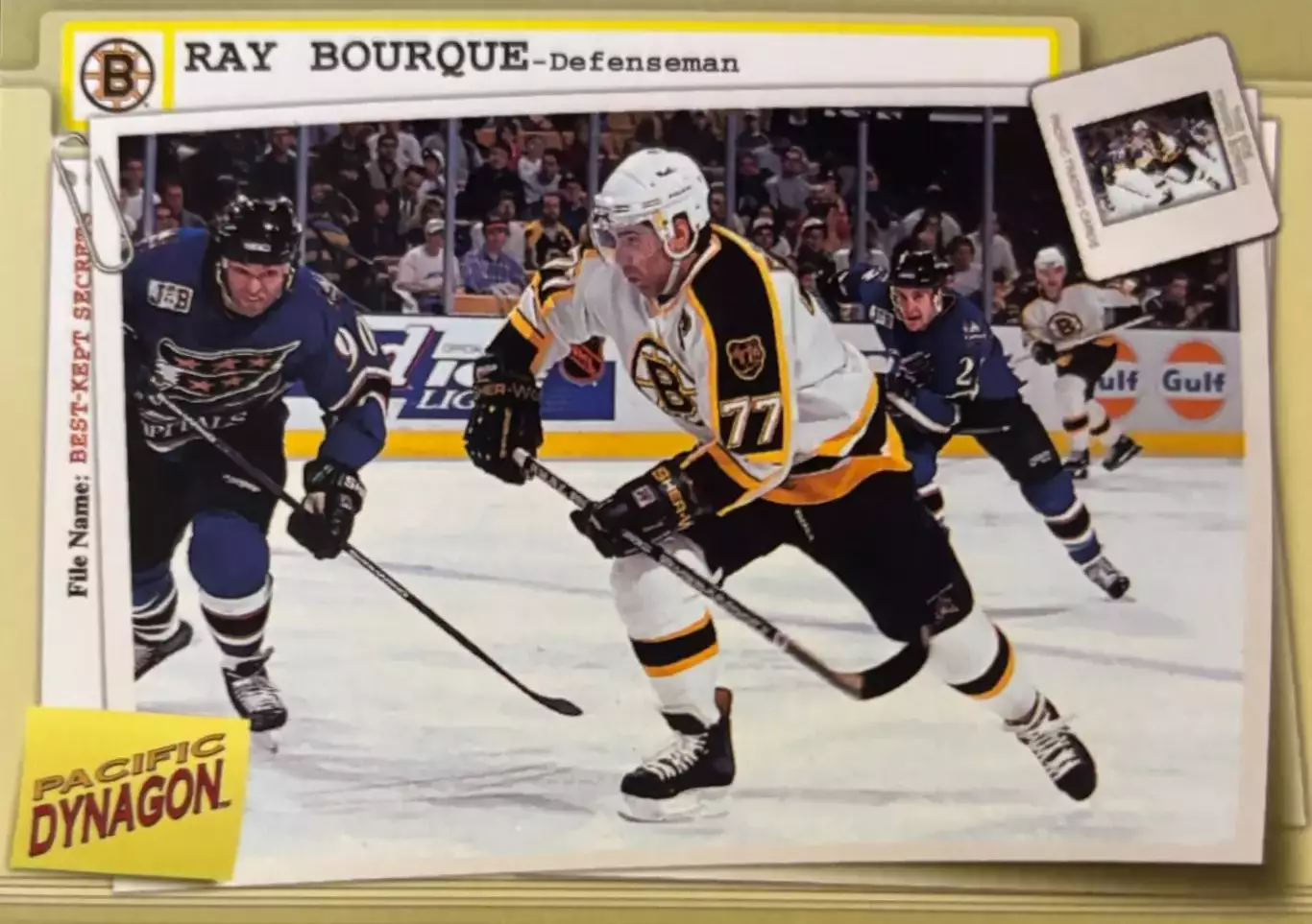 Хоккей. Карточка Ray Bourque/Рэй Бурк Boston Bruins/Бостон Брюинз НХЛ/NHL