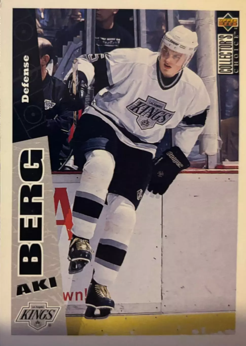 Карточка Petteri Berg/Аки-Петтери Берг Los Angeles Kings / Лос-Анджелес НХЛ-NHL