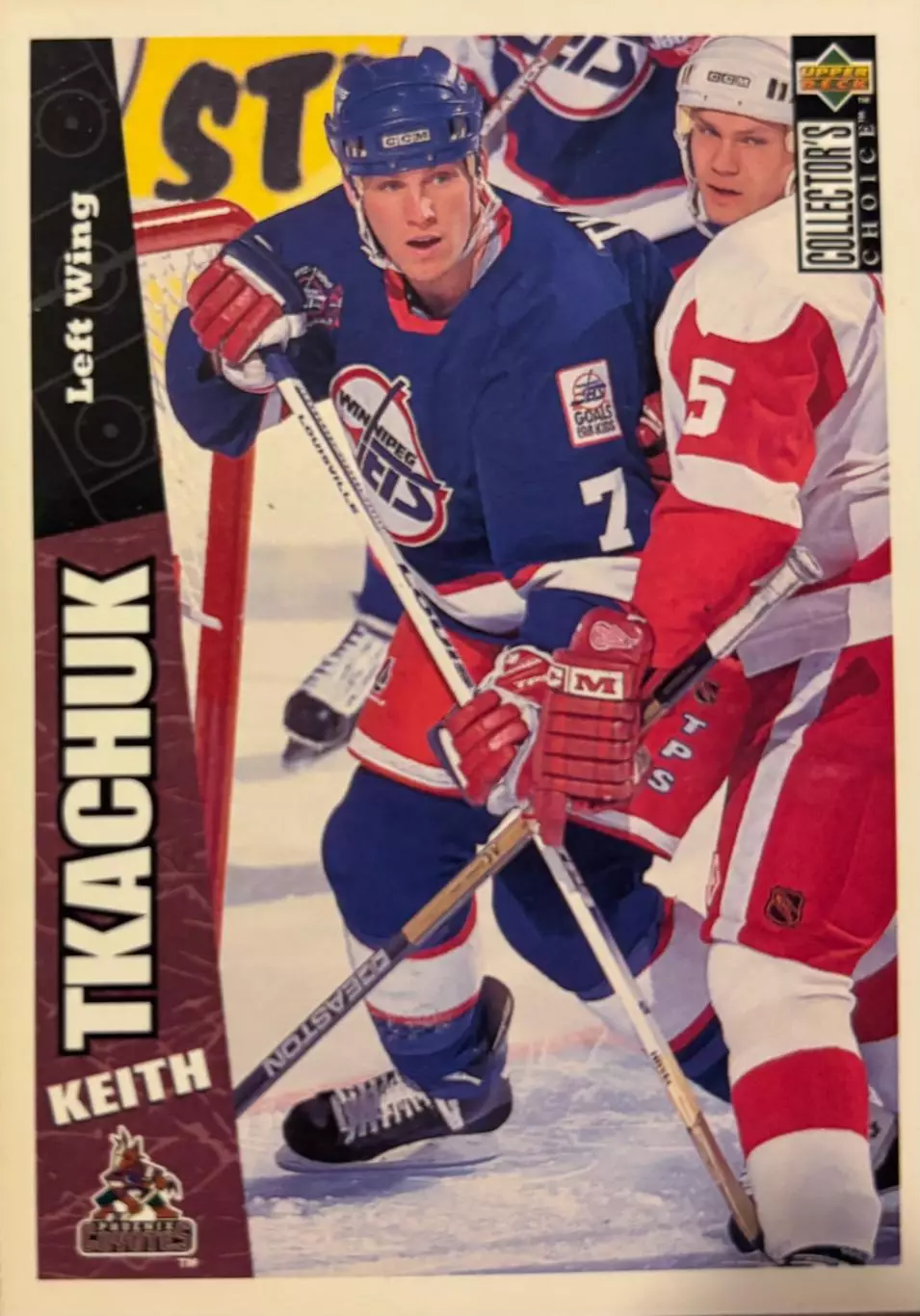 Хоккей. Карточка Keith Tkachuk-Кит Ткачук Phoenix Coyotes-Финикс Койотис НХЛ-NHL
