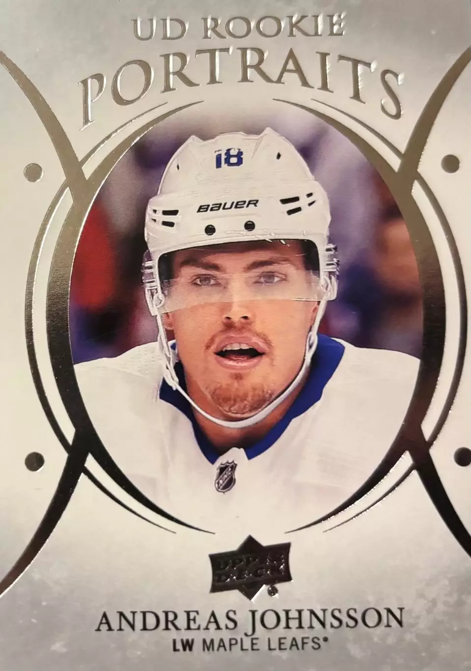 Карточка Andreas Johnsson - Андреас Юнссон Toronto Maple Leafs - Торонто НХЛ/NHL