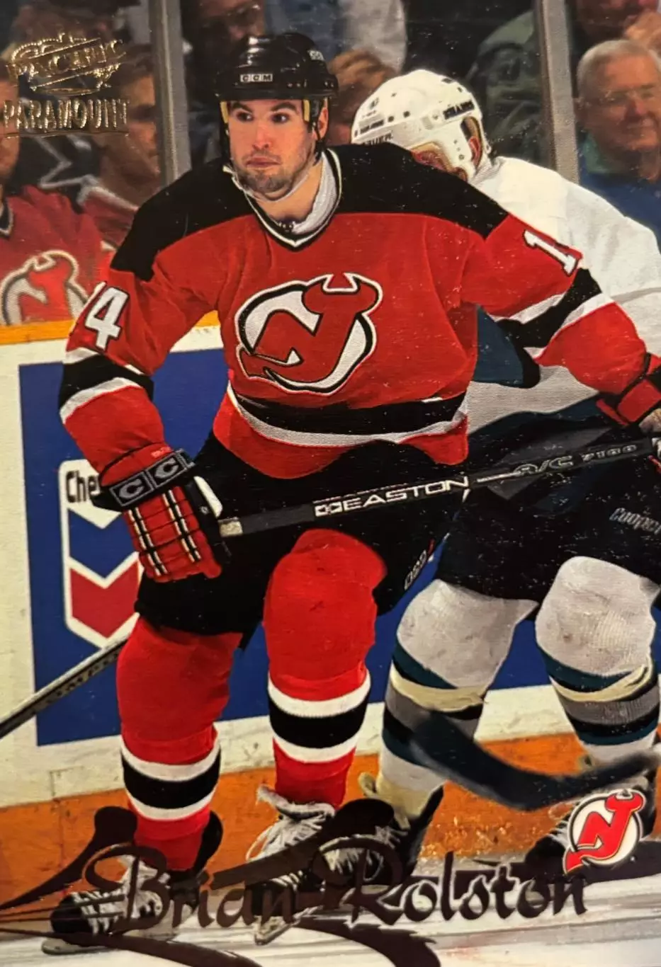 Карточка Brian Rolston - Брайан Ролстон New Jersey Devils / Нью-Джерси НХЛ/NHL