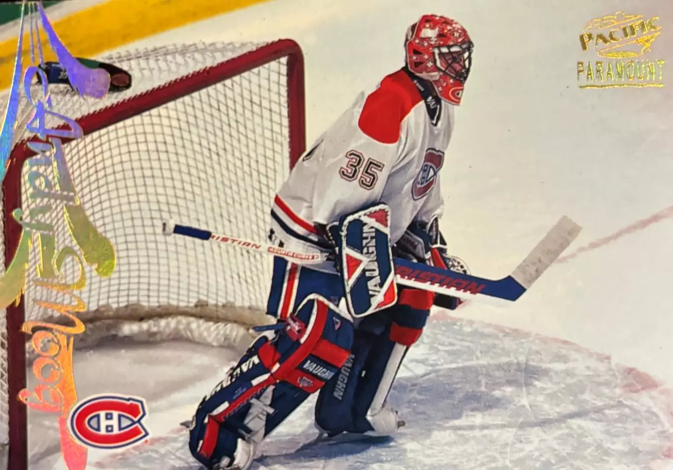 Хоккей. Карточка Andy Moog-Энди Муг Montreal Canadiens-Монреаль НХЛ/NHL 1997-98