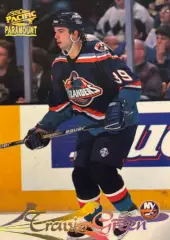 Карточка Travis Green-Трэвис Грин New York Islanders/Нью-Йорк Айлендерс НХЛ/NHL