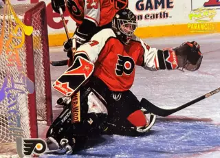 Хоккей Карточка Ron Hextall-Рон Хекстолл Philadelphia Flyers-Филадельфия НХЛ NHL