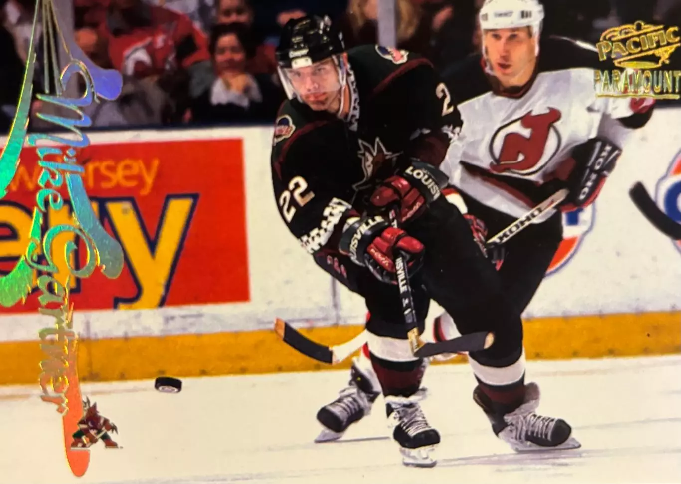 Хоккей Карточка Mike Gartner-Майк Гартнер Phoenix Coyotes-Финикс Койотис НХЛ/NHL
