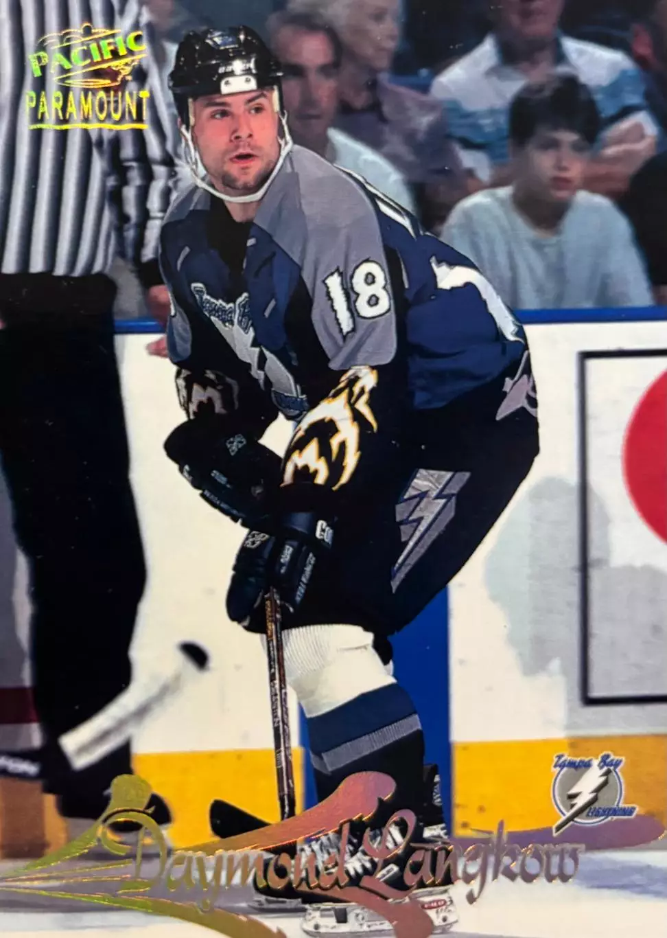 Карточка Daymond Langkow - Дэймонд Лэнгкоу Tampa Bay Lightning/Тампа-Бэй НХЛ NHL