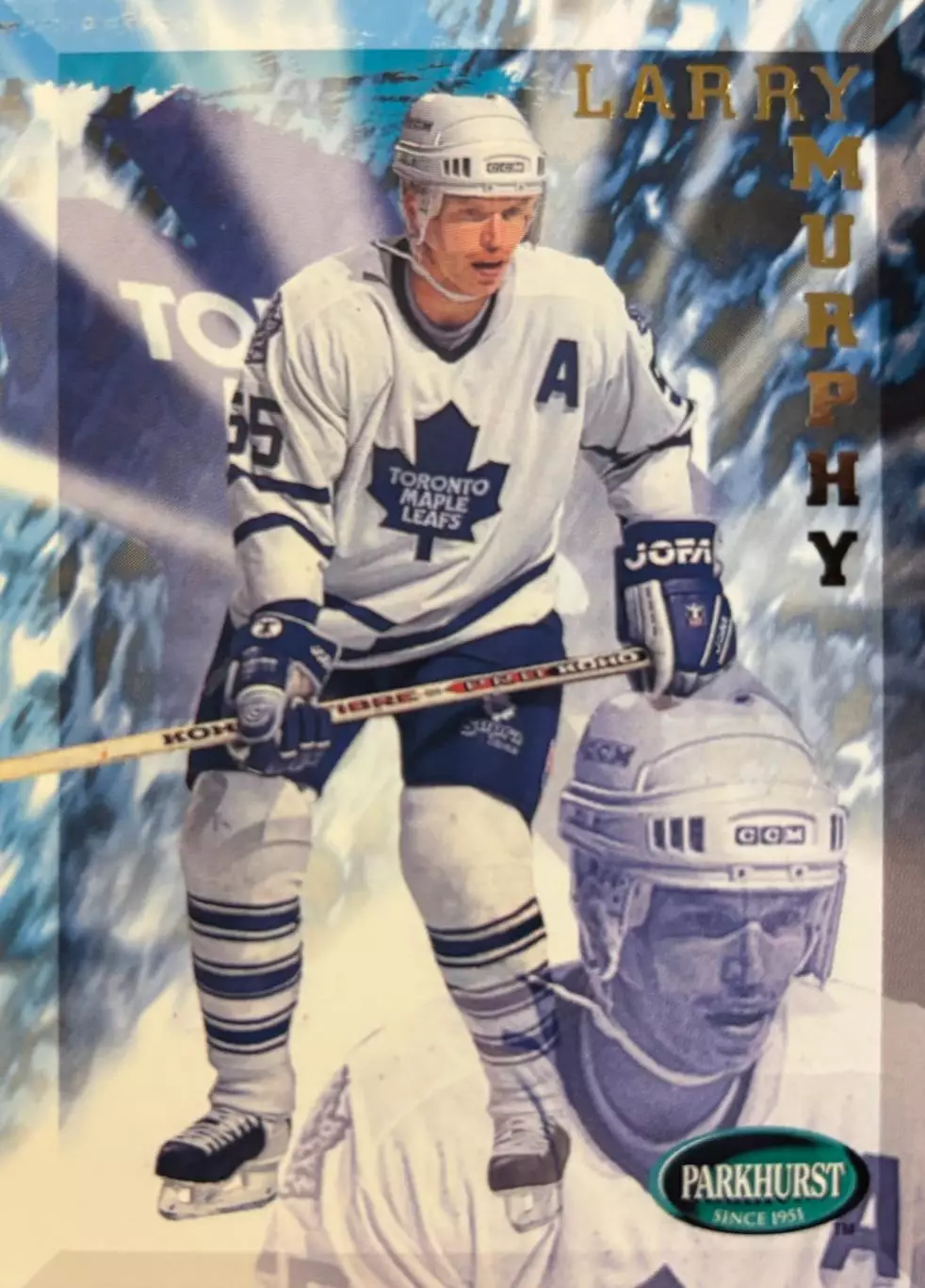 Хоккей. Карточка Larry Murphy-Лэрри Мерфи Toronto Maple Leafs - Торонто НХЛ/NHL