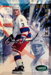 Хоккей. Карточка Dave Manson - Дэйв Мэнсон Winnipeg Jets-Виннипег Джетс НХЛ/NHL